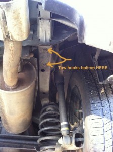tow hook holes labeled