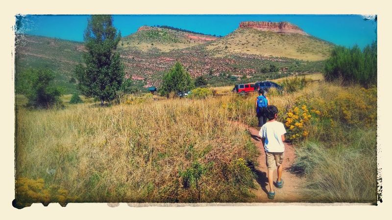 Hiking near home, fall 2014